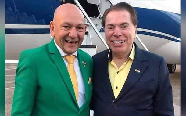 Luciano Hang e Silvio Santos