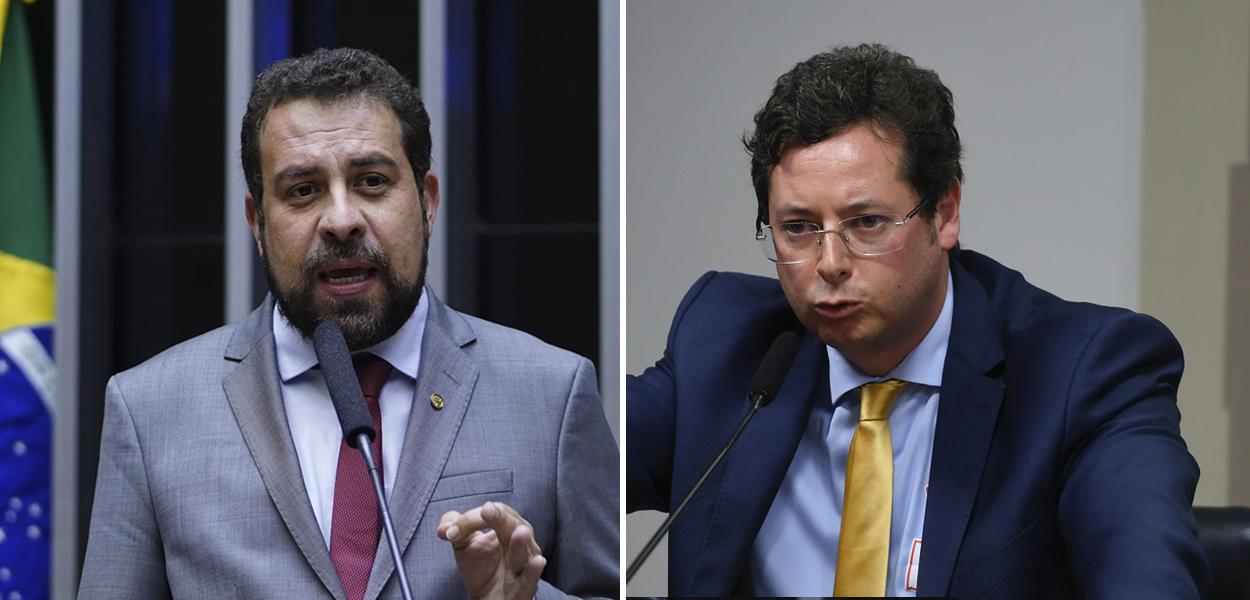 Guilherme Boulos e Fabio Wajngarten (Foto: Pablo Valadares/Câmara dos Deputados | Edilson Rodrigues/Agência Senado) Guilherme Boulos e Fabio Wajngarten