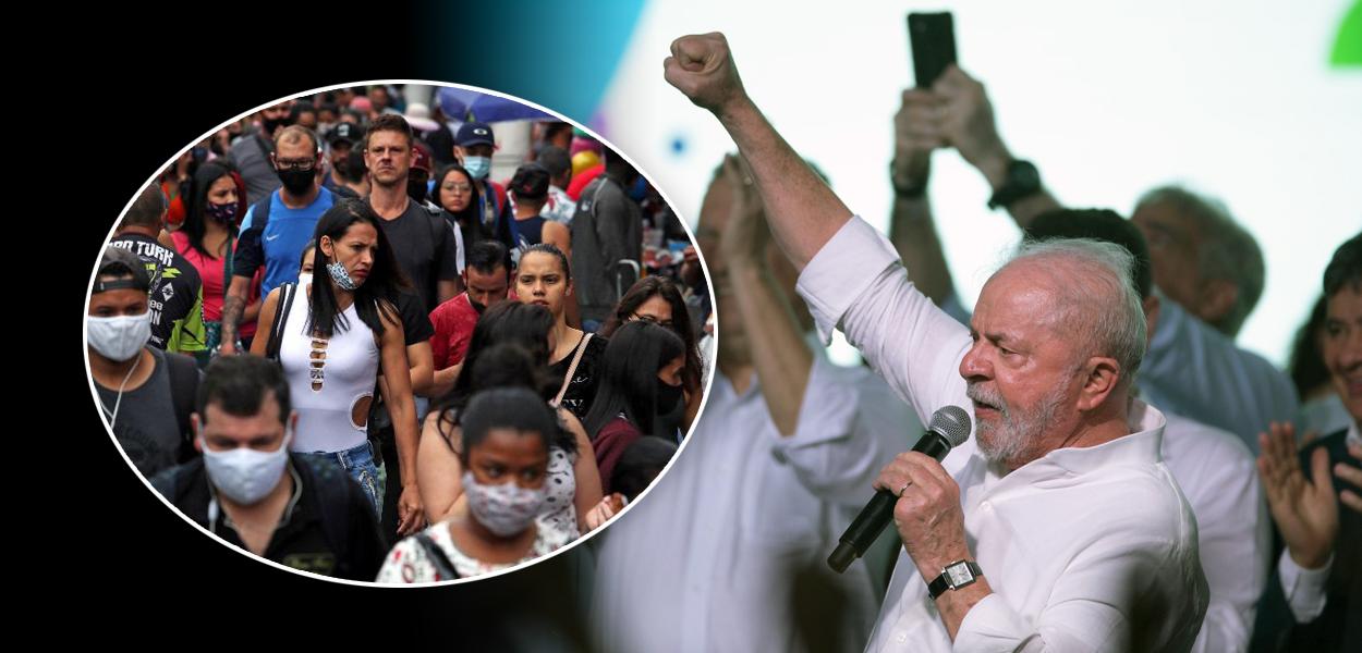 População na rua e Lula