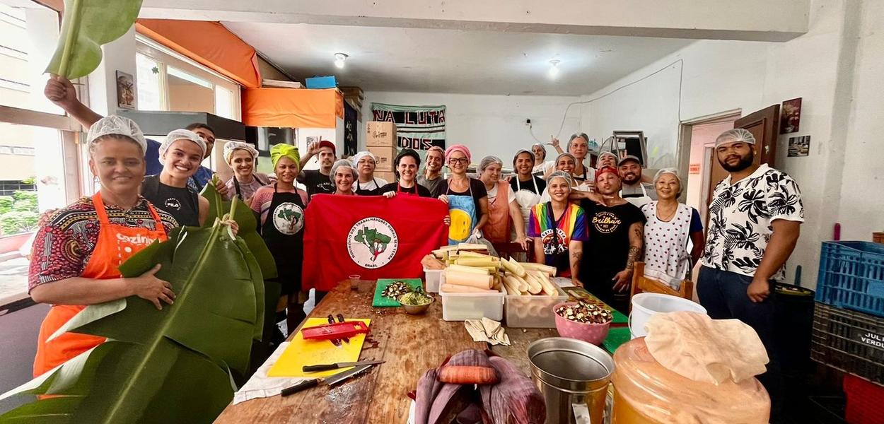 Banquetaço retomada Consea-SP