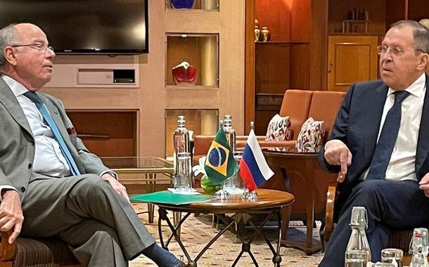 Mauro Vieira e Sergey Lavrov