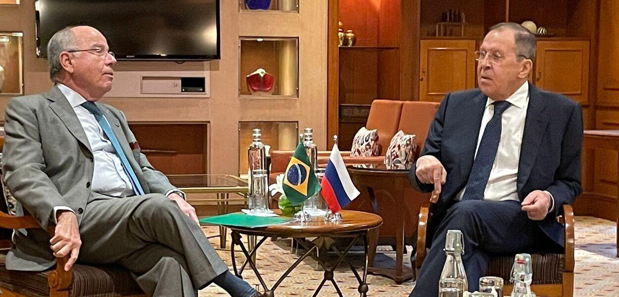 Mauro Vieira e Sergey Lavrov