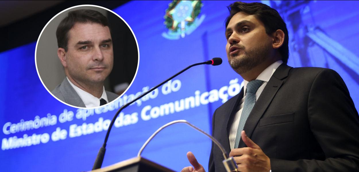 Flávio Bolsonaro e Juscelino Filho