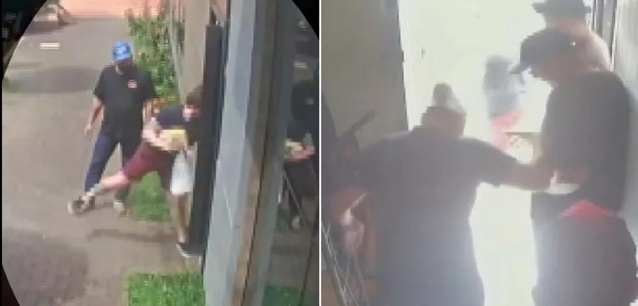 (Foto: Câmeras de segurança/Reprodução)