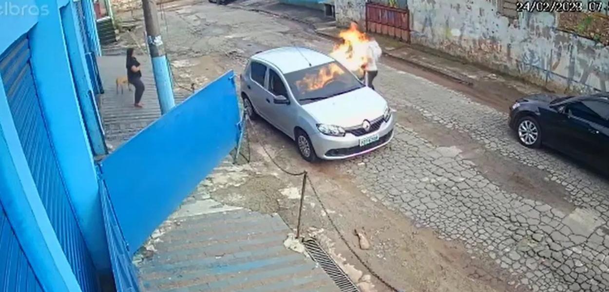 Crime na cidade de Mauá (SP) (Foto: Reprodução) Crime na cidade de Mauá (SP)
