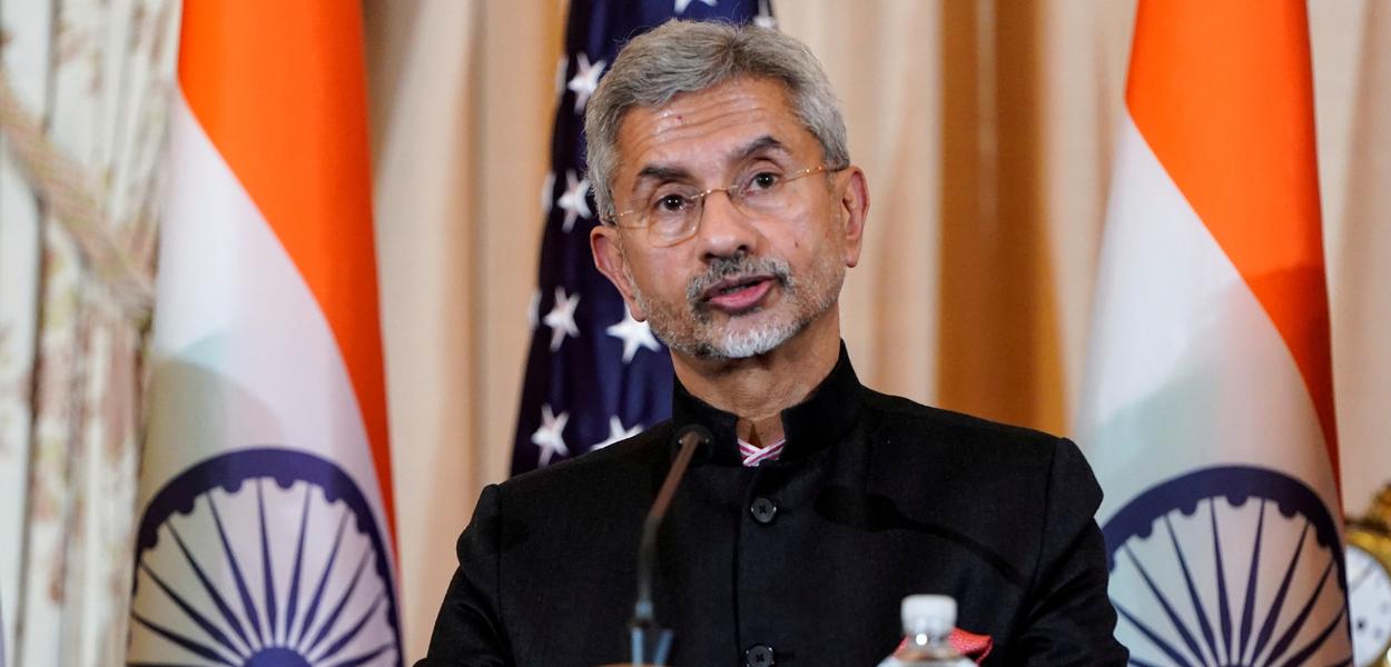 Subrahmanyan Jaishankar, chanceler da Índia/REUTERS/Joshua Roberts/File Photo