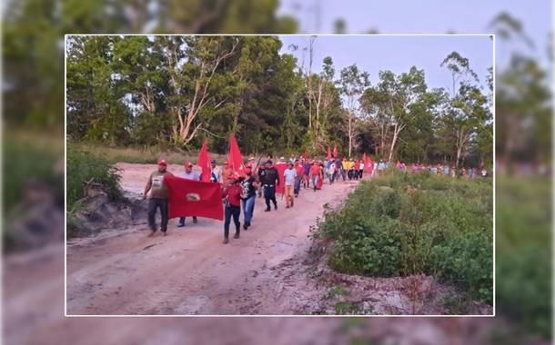 Ocupação do MST em Mucuri, na Bahia