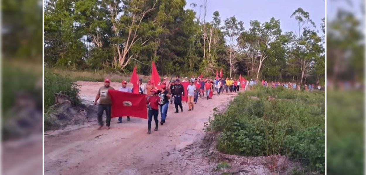 Ocupação do MST em Mucuri, na Bahia