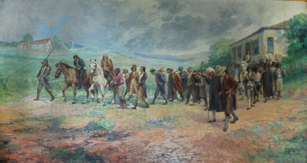 Antonio Parreiras – óleo sobre tela – 2 X 3,81 Antonio Parreiras – óleo sobre tela – 2 X 3,81