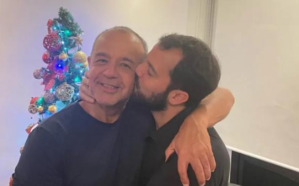 Sergio Cabral e o filho Marco Antonio Cabral