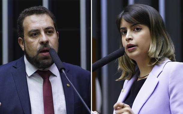 Guilherme Boulos e Tabata Amaral