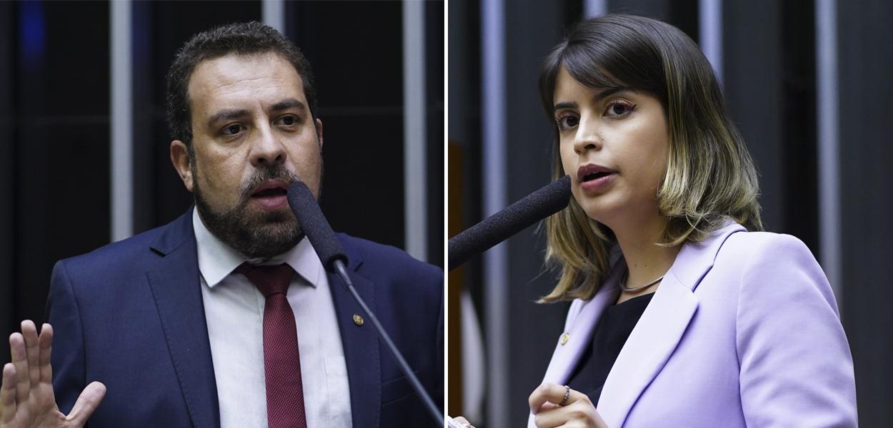 Guilherme Boulos e Tabata Amaral (Foto: Pablo Valadares/Câmara dos Deputados) Guilherme Boulos e Tabata Amaral