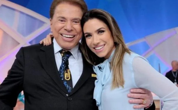 Silvio Santos e Patrícia Abravanel