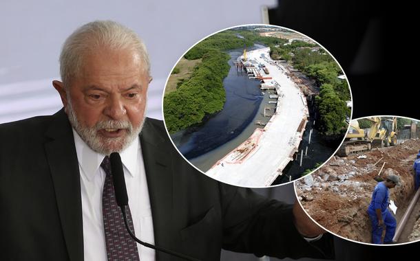 Lula e obras do PAC