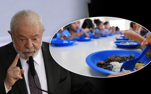 Lula e merenda escolar