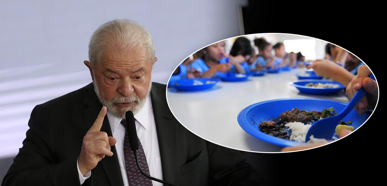 Lula e merenda escolar