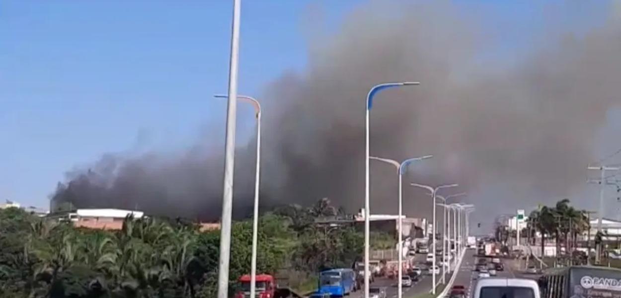 Incêndio em shopping de São Luís, no Maranhão