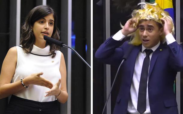 Tábata Amaral e Nikolas Ferreira