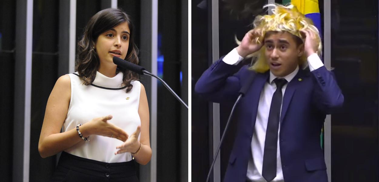 Tábata Amaral e Nikolas Ferreira