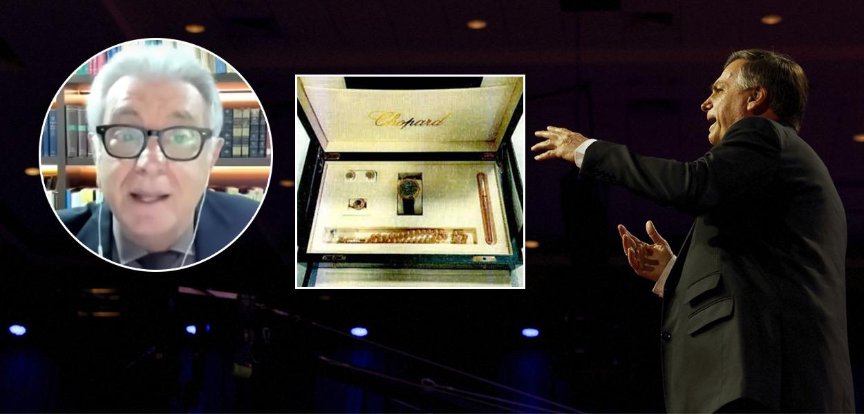 Wálter Maierovitch e Jair Bolsonaro