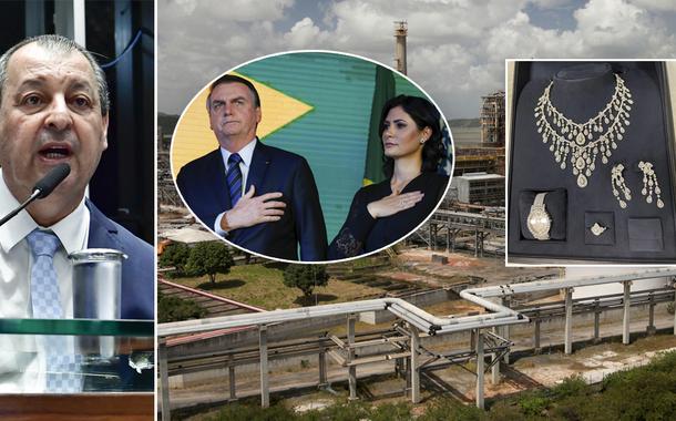 Omar Aziz, Bolsonaro com Michelle, joias e RLAM