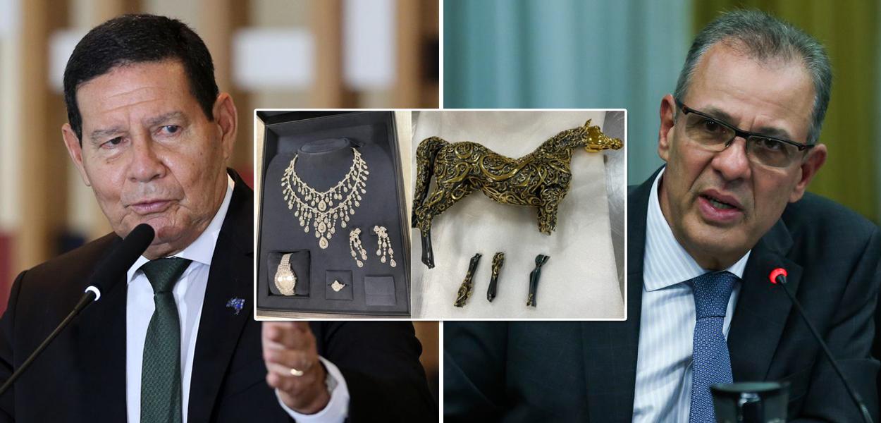 Senador Hamilton Mourão e ex-ministro Bento Albuquerque