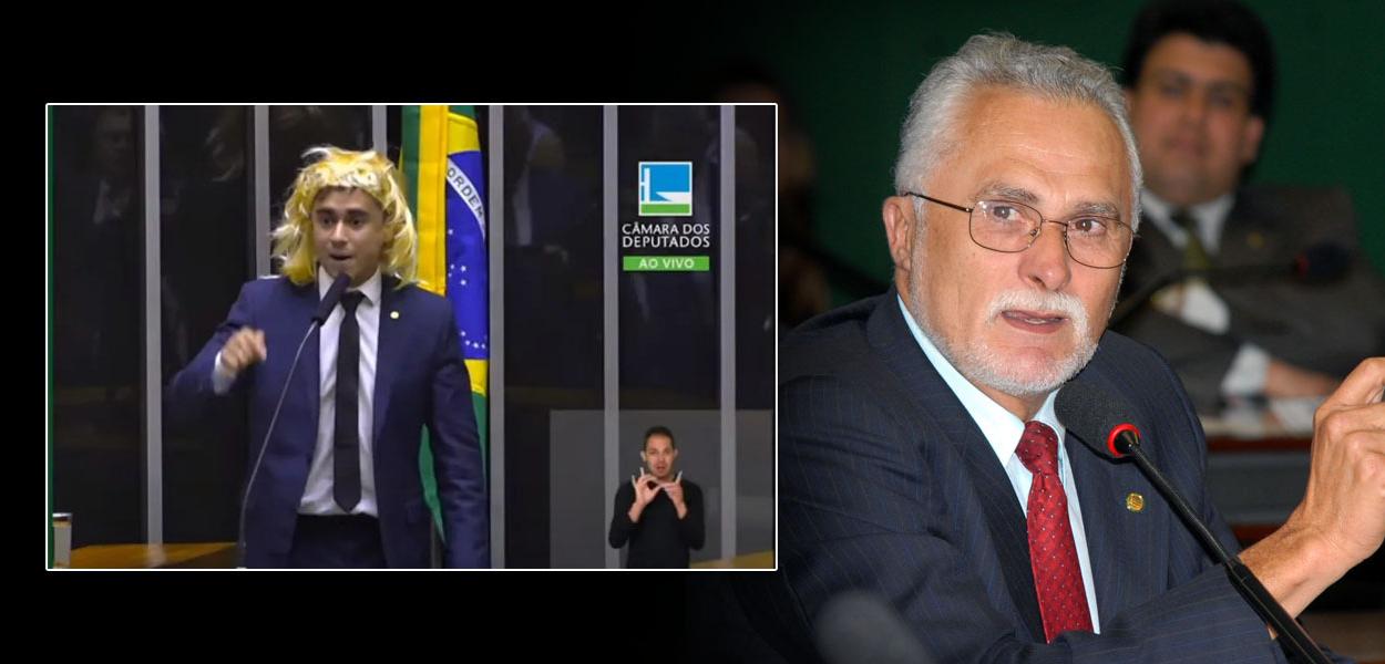 Nikolas Ferreira e José Genoino