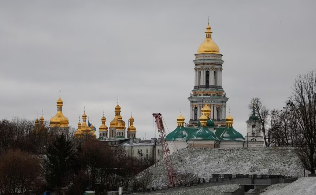 Uma vista mostra a Grande Torre do Sino do mosteiro Kyiv Pechersk-Lavra (Foto: REUTERS/Valentyn Ogirenko) Uma vista mostra a Grande Torre do Sino do mosteiro Kyiv Pechersk-Lavra