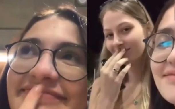 Universitárias postaram vídeo no 'close friends', mas a filmagem acabou vazando