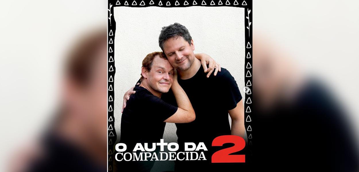 Selton Mello e Matheus Nachtergaele anunciam O Auto da Compadecida 2