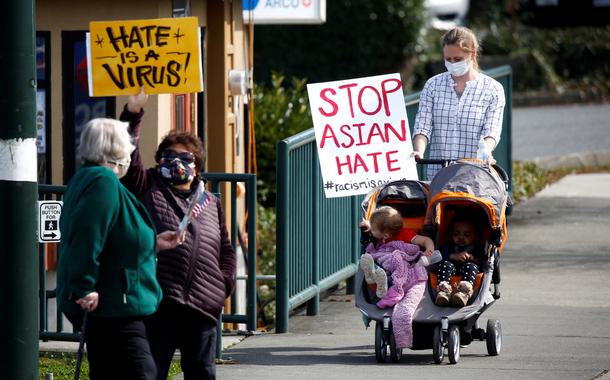 Protesto contra crimes de ódio nos EUA
17/03/2021
REUTERS/Lindsey Wasson