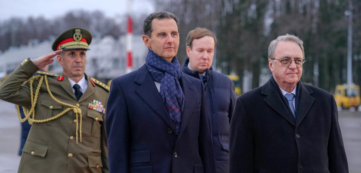 Presidente sírio, Bashar al-Assad, chega a Moscou