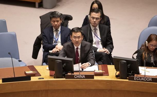 Geng Shuang, vice-representante chinês na ONU
