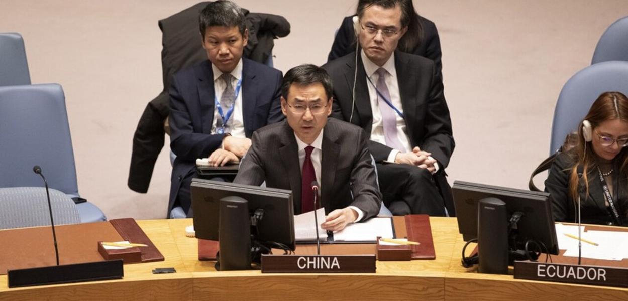 Geng Shuang, vice-representante chinês na ONU