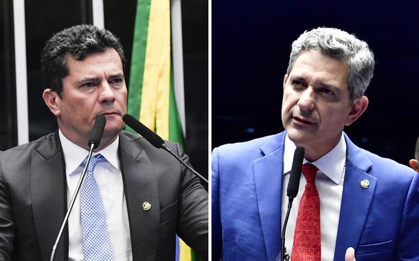 Sergio Moro e Rogério Carvalho