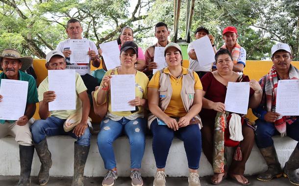 70% das mais de 400.000 solicitações de formalização, adjudicação e venda de terras estão nos departamentos pertencentes à região do Caribe