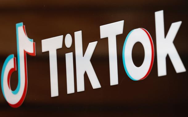 Logotipo do TikTok nos EUA