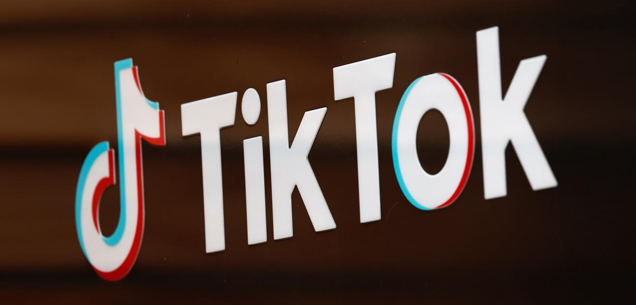 Logotipo do TikTok nos EUA