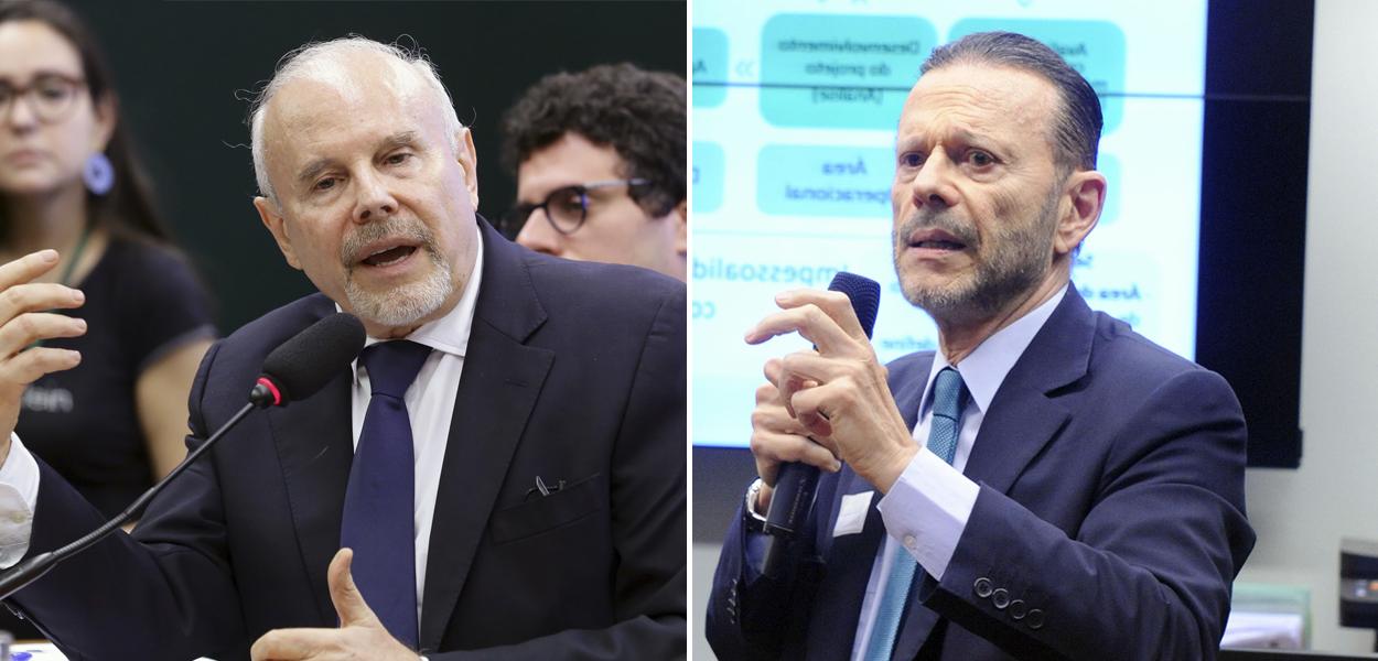 Guido Mantega e Luciano Coutinho