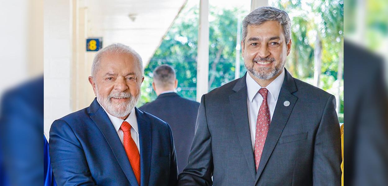 Lula e Marito Abdo (Foto: Ricardo Stuckert) Lula e Marito Abdo