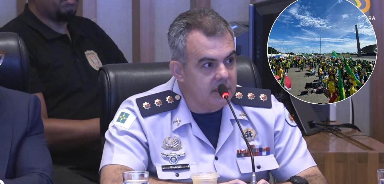 O coronel da PM, Jorge Eduardo Naime Barreto