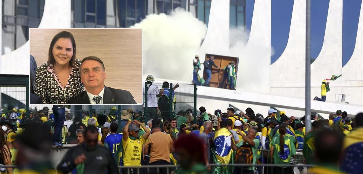 Coronel Fernanda, Jair Bolsonaro e os atos terroristas em Brasília