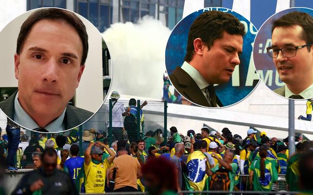 Atos terroristas de 8/1, Eduardo Fernando Appio, Sérgio Moro e Deltan Dallagnol