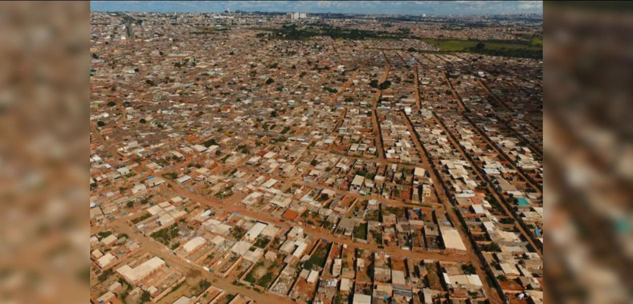 Favela Sol Nascente, no Distrito Federal.