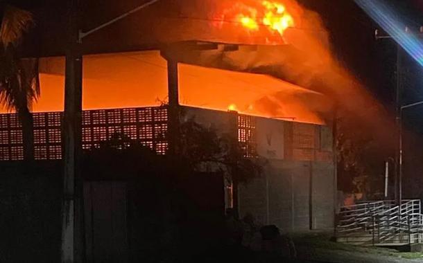 Incêndio em São Gonçalo do Amarante (RN)