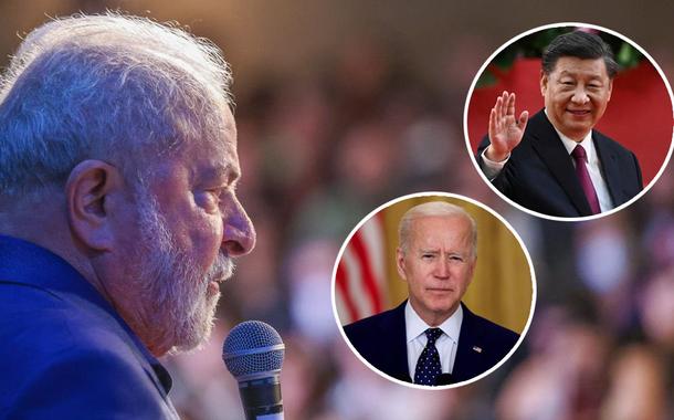 Luiz Inácio Lula da Silva, Joe Biden e Xi Jinping