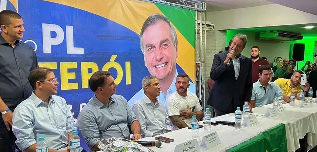 Valdemar Costa Neto fala durante encontro do PL no Rio de Janeiro (Foto: Reprodução/Instagram) Valdemar Costa Neto fala durante encontro do PL no Rio de Janeiro