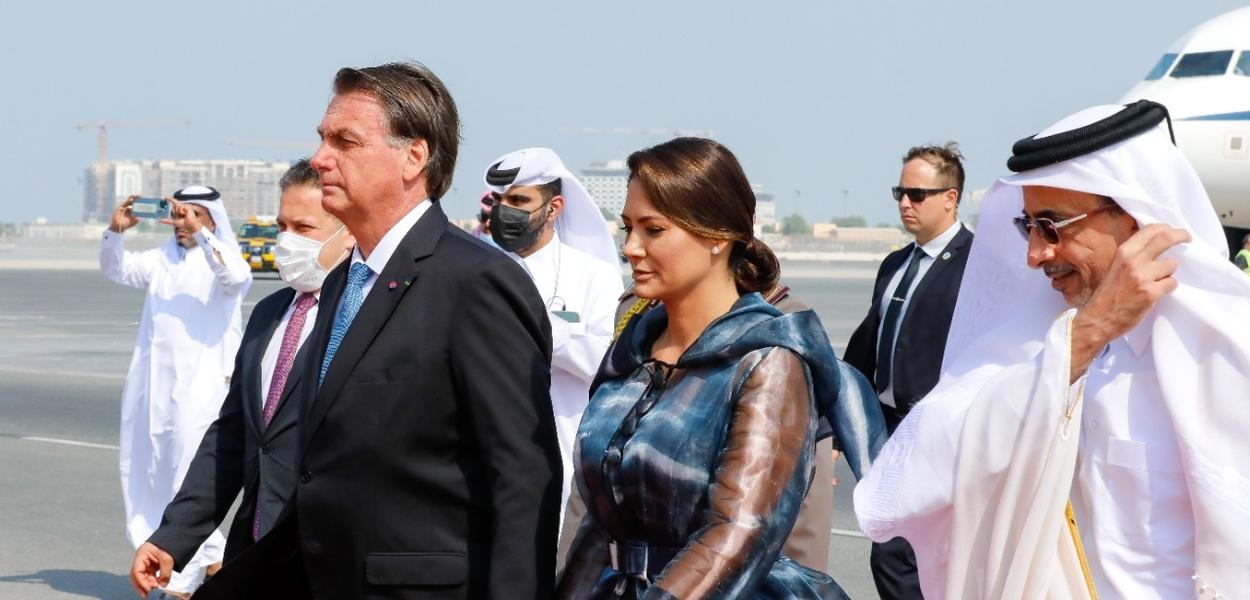 Jair Bolsonaro e Michelle Bolsonaro