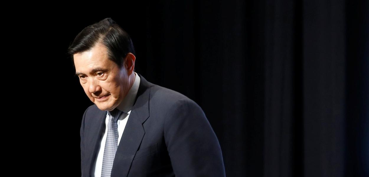 Former Taiwan President Ma Ying-jeou attends an event in Taipei, Taiwan May 15, 2018. REUTERS/Tyrone Siu