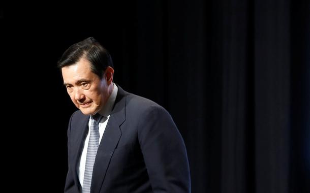 Former Taiwan President Ma Ying-jeou attends an event in Taipei, Taiwan May 15, 2018. REUTERS/Tyrone Siu